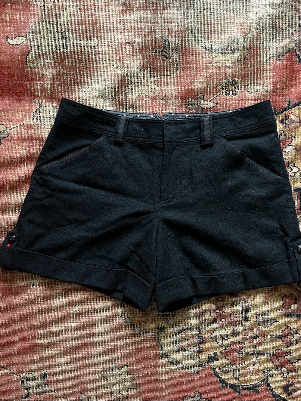 Vintage Y2K Sonia Rykiel Wool Shorts